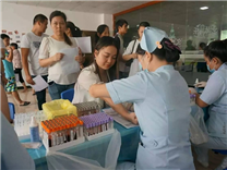 關愛員工，關注健康，公司組織進行年度健康體檢